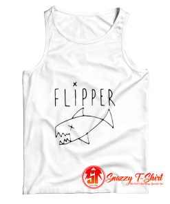 Kurt Cobain Flipper Logo Tank Top