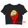 Kylie Minogue Cartoon Crop Top Shirt