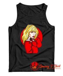 Kylie Minogue Cartoon Tank Top