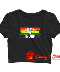 LGBT For Trump Crop Top Shirt