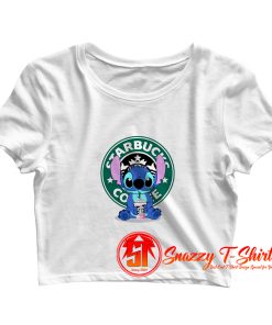 LIlo Stitch Starbucks Crop Top Shirt