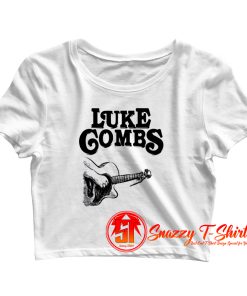 LUKE COMBS art Crop Top Shirt
