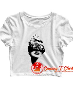 Lady GagaTelephone Glasses Crop Top Shirt