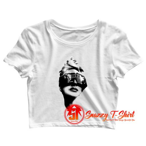 Lady GagaTelephone Glasses Crop Top Shirt