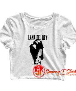 Lana Del Rey Sexy Pose Pop Rock Crop Top Shirt