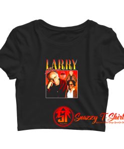 Larry David Homage Crop Top Shirt