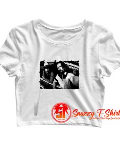 Lebowski The Dude and The Stranger Backstage Crop Top Shirt
