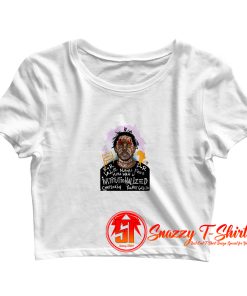 Legendary Kendrick Lamar Grafitty Art Crop Top Shirt