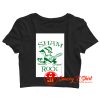 Leprechaun ShamRock St Patricks Day Crop Top Shirt
