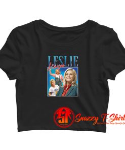 Leslie Knope 90s Fashionable Crop Top Shirt