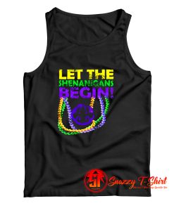 Let Shenanigans Begins Mardi Gras Tank Top