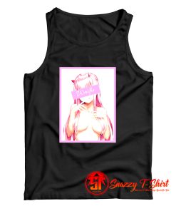 Lewd Japanese Devil Girl Tank Top