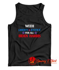 Liberty Justice For All Vote Biden Harris Tank Top