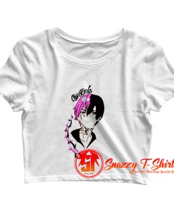 Lil Peep Cry Baby anime Crop Top Shirt