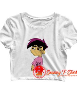 Lil Peep DANNY PHANTOM Crop Top Shirt
