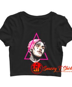 Lil Peep Illustration Crop Top Shirt
