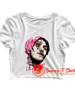 Lil Peep head Crop Top Shirt