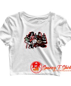 Lil christmas shoppers Crop Top Shirt
