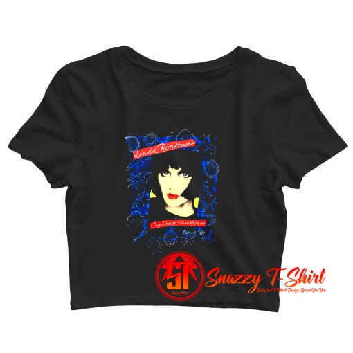 Linda Ronstadt 1990 Crop Top Shirt