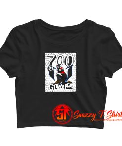 Lionel Messi 700 Goals Congratulations Crop Top Shirt
