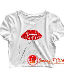 Lips Lana Del Rey Peyote Inspired Hip Hop Crop Top Shirt