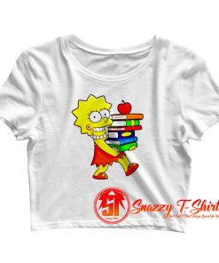 Lisa and Book Crop Top Shirt