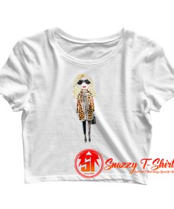 Little Kate Moss Crop Top Shirt