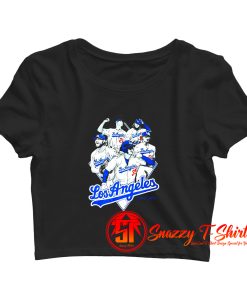 Los Angeles Dodgers LA Champions Crop Top Shirt