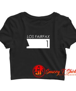 Los Fairfax Crop Top Shirt