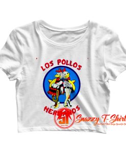 Los Pollos Hermanos Chicken Breaking Bad Crop Top Shirt