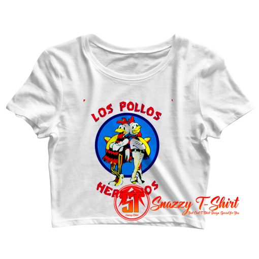Los Pollos Hermanos Chicken Breaking Bad Crop Top Shirt