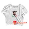 Louis Theroux Dolf Christmas Crop Top Shirt