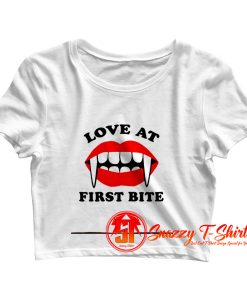 Love At First Bite Crop Top Shirt
