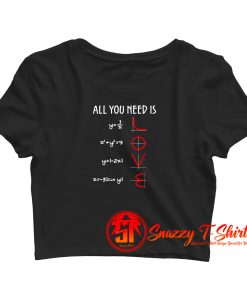 Love Equation Crop Top Shirt