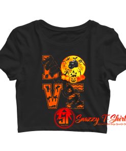 Love Nikon Halloween Crop Top Shirt