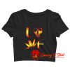 Love Weed Cannabis Crop Top Shirt