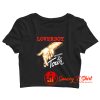 Loverboy Get Lucky Tour 1982 Album Crop Top Shirt