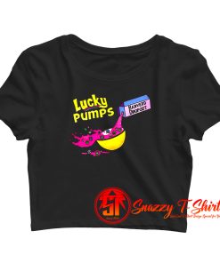 Lucky Pumps Harverd Dropout Crop Top Shirt
