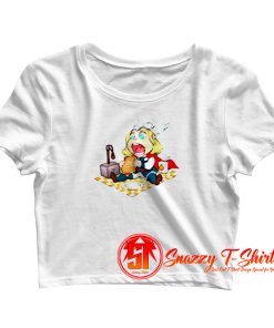 Lunchtime Crop Top Shirt