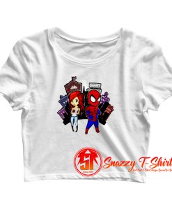 MJ and Spidey Crop Top Shirt