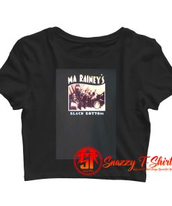 Ma Raineys Black Bottom Viola Davis Crop Top Shirt