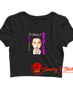 Mac Miller In Memory Hip Hop Legend Crop Top Shirt