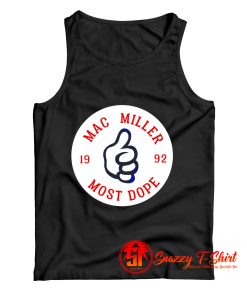 Mac Miller Most Dope Circle Logo Tank Top