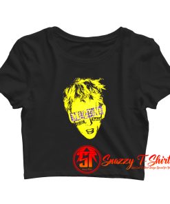 Machine Gun Kelly Yellow Portrait Crop Top Shirt