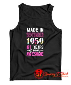 Made In September 1959 Tank Top