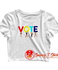 Madewell Vote Crop Top Shirt