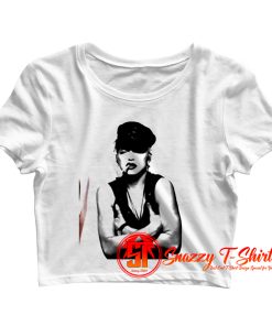 Madonna Smoking Crop Top Shirt