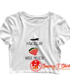 Magellan Water Melon Crop Top Shirt