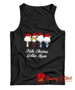 Make Christmas Golden Again Classic Tank Top