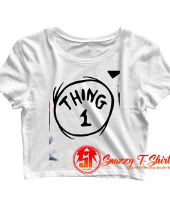 Make a No Sew Dr. Seuss thing one Crop Top Shirt